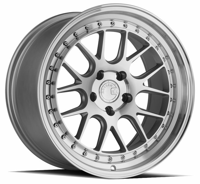 DS06 | Silver w/Machined Face | 19x9.5 | 5x114.3 | +22mm | CB73.1