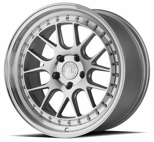 DS06 | Silver w/Machined Face | 19x9.5 | 5x114.3 | +15mm | CB73.1