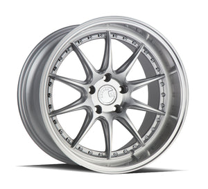 DS07 | Silver w/Machined Face | 18x10.5 | 5x114.3 | +22mm | CB73.1