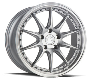 DS07 | Silver w/Machined Face | 18x8.5 | 5x114.3 | +35mm | CB73.1