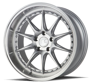 DS07 | Silver w/Machined Face | 18x10.5 | 5x114.3 | +22mm | CB73.1