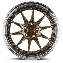 DS07 | Bronze w/Machined Lip | 18x9.5 | 5x114.3 | +15mm | CB73.1