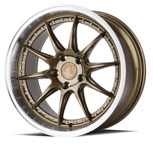 DS07 | Bronze w/Machined Lip | 18x9.5 | 5x114.3 | +15mm | CB73.1