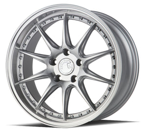 DS07 | Silver w/Machined Face | 18x9.5 | 5x114.3 | +15mm | CB73.1