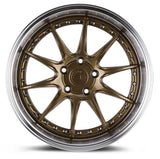 DS07 | Bronze w/Machined Lip | 19x11 | 5x114.3 | +15mm | CB73.1