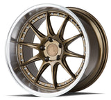 DS07 | Bronze w/Machined Lip | 19x11 | 5x114.3 | +15mm | CB73.1