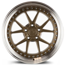 DS08 | Bronze w/Machined Lip | 18x9.5 | 5x114.3 | +22mm | CB73.1