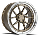 DS08 | Bronze w/Machined Lip | 19x11 | 5X114.3 | +22mm | CB73.1