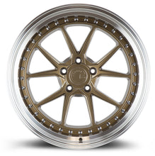 DS08 | Bronze w/Machined Lip | 19x8.5 | 5x114.3 | +35mm | CB73.1