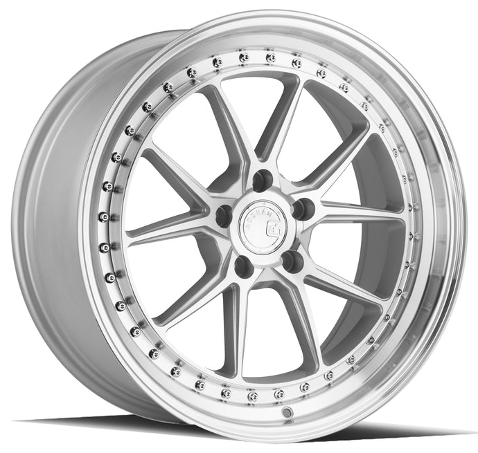 DS08 | Silver w/Machined Face | 19x8.5 | 5X120 | +35mm | CB72.6