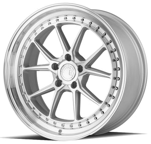 DS08 | Silver w/Machined Face | 19x8.5 | 5X120 | +35mm | CB72.6