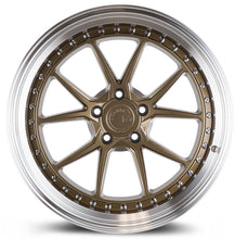 DS08 | Bronze w/Machined Lip | 19x9.5 | 5X114.3 | +22mm | CB73.1