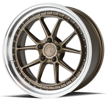 DS08 | Bronze w/Machined Lip | 19x9.5 | 5X114.3 | +22mm | CB73.1