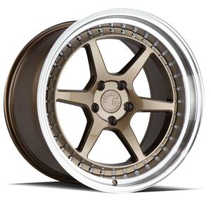 DS09 | Bronze w/Machined Lip | 18x10.5 | 5x114.3 | +15mm | CB73.1