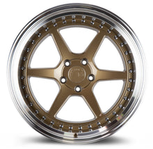 DS09 | Bronze w/Machined Lip | 18x10.5 | 5x114.3 | +15mm | CB73.1