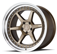 DS09 | Bronze w/Machined Lip | 18x10.5 | 5x114.3 | +15mm | CB73.1