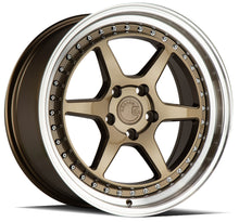 DS09 | Bronze w/Machined Lip | 18x8.5 | 5x114.3 | +35mm | CB73.1