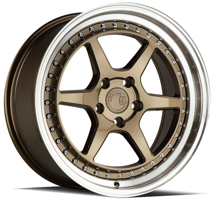 DS09 | Bronze w/Machined Lip | 18x8.5 | 5x114.3 | +35mm | CB73.1