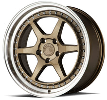 DS09 | Bronze w/Machined Lip | 18x8.5 | 5x114.3 | +35mm | CB73.1