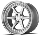 DS09 | Silver w/Machined Face | 19x11 | 5x114.3 | +22mm | CB73.1