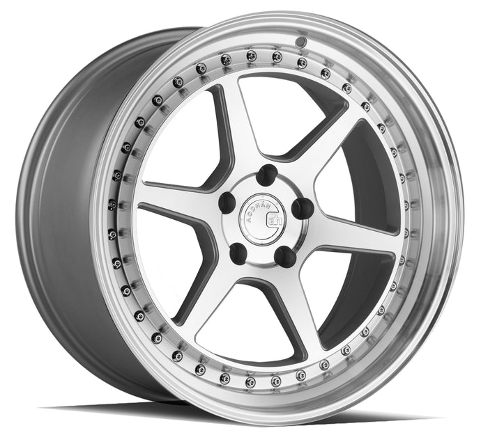 DS09 | Silver w/Machined Face | 18x9.5 | 5x114.3 | +15mm | CB73.1