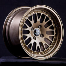 JNC001 Gloss Bronze | 17x8 | 4x100/4x114.3 | +25mm | CB: 73.1