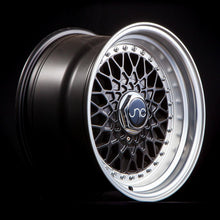 JNC004 | Matte Black Machined Lip | 15x8 | 5x100/5x114.3 | +20mm | CB: 73.1