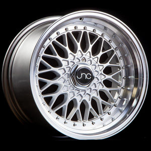 JNC004 | Silver Machined Lip | 17x10 | 5x112/5x120 | +25mm | CB: 73.1