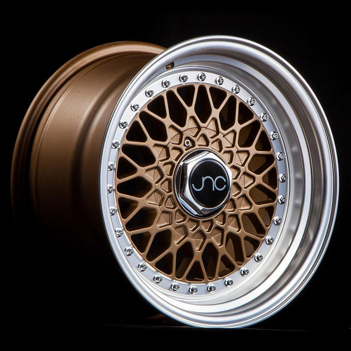 JNC004 | Matte Bronze Machined Lip | 16x8 | 5x100/5x114.3 | +25mm | CB: 73.1