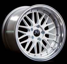 JNC005 | White Machine Lip | 17x8.5 | 5x114.3 | +30mm | CB: 73.1