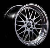 JNC005 | Hyper Black Machine Lip | 20x10 | 5x114.3 | +25mm | CB: 73.1