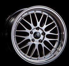 JNC005 | Hyper Black Machine Lip | 18x9 | 5x114.3 | +34mm | CB: 73.1