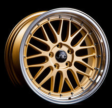 JNC005 | Gold Machined Lip | 18x9 | 5x120| +34mm | CB: 72.6