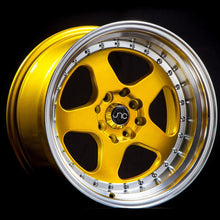 JNC010 | Candy Gold Machined Lip | 18x9 | 5x112 | +30mm | CB: 66.66