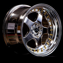 JNC010 | Platinum Gold Rivets | 18x10 | 5x114.3 | +30mm | CB: 73.1