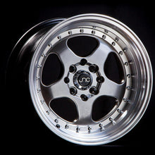 JNC010 | Gunmetal Machined Lip | 17x8 | 4x100/4x114.3 | +30mm | CB: 73.1