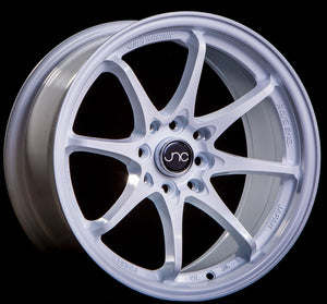 JNC006 | White | 17x8 | 4x100/4x114.3 | +30mm | CB: 73.1