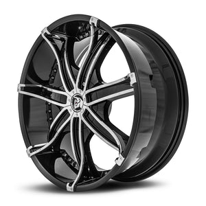 Diablo | Gloss Black | 22x8.5 | +38mm | CB73.1
