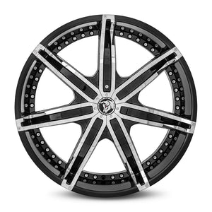 Diablo | Gloss Black | 24x10 | +35mm | CB78.1
