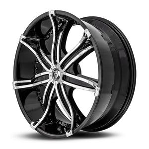 Diablo | Gloss Black | 24x10 | +35mm | CB73.1