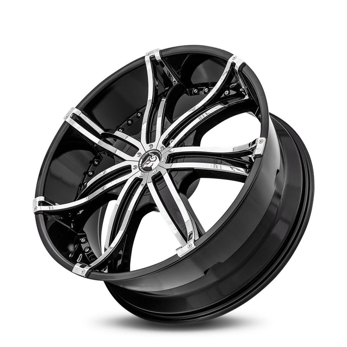 Diablo | Gloss Black | 24x10 | +35mm | CB78.1