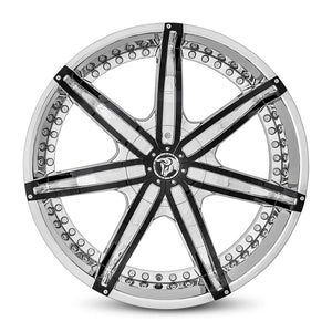 Diablo | Chrome | 24x10 | +12mm | CB73.1