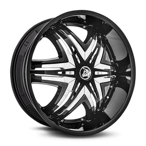Diablo | Gloss Black | 22x8.5 | +18mm | CB73.1
