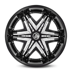 Diablo | Gloss Black | 22x8.5 | +18mm | CB73.1