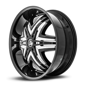 Diablo | Gloss Black | 22x8.5 | +18mm | CB73.1