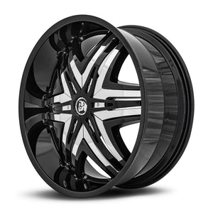 Diablo | Gloss Black | 24x10 | +35mm | CB78.1