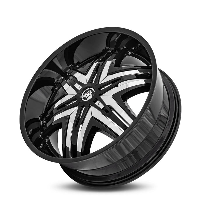 Diablo | Gloss Black | 24x10 | +35mm | CB78.1