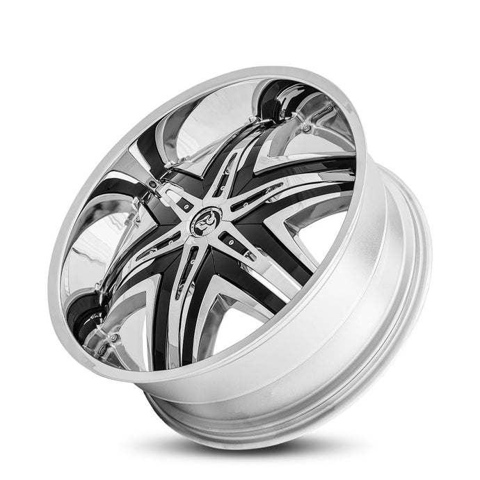 Diablo | Chrome | 24x10 | +12mm | CB78.1