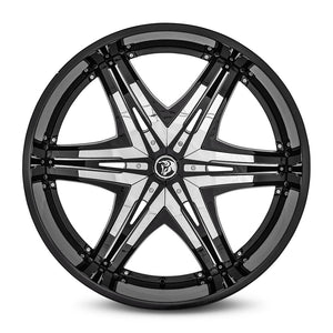 Diablo | Gloss Black | 28x10 | +30mm | CB78.1