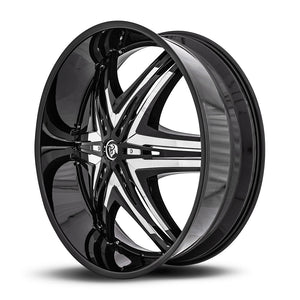 Diablo | Gloss Black | 28x10 | +30mm | CB78.1